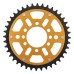 Supersprox - Steel & Aluminum Gold Stealth sprocket, 40T, Chain Size 520, RST-1826-40-GLD Supersprox - Steel & Aluminum Gold Stealth sprocket, 40T, Chain Size 520, RST-1826-40-GLD