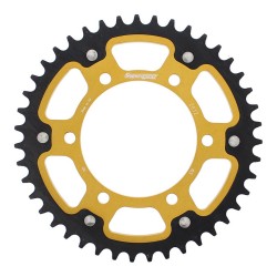 Supersprox Stealth Sprocket Gold 43T-RST-2012-43-GLD for Triumph Bonneville T120