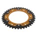Supersprox - Steel & Aluminum Gold Stealth sprocket, 40T, Chain Size 520, RST-210-40-GLD Supersprox - Steel & Aluminum Gold Stealth sprocket, 40T, Chain Size 520, RST-210-40-GLD