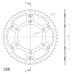 Supersprox - Steel & Aluminum Gold Stealth sprocket, 52T, Chain Size 520, RST-210-52-GLD Supersprox - Steel & Aluminum Gold Stealth sprocket, 52T, Chain Size 520, RST-210-52-GLD