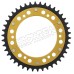 Supersprox Stealth Sprocket Gold 42T-RST-245-42-GLD for Yamaha YZ250FX 2015-2019 Supersprox Stealth Sprocket Gold 42T-RST-245-42-GLD for Yamaha YZ250FX 2015-2019