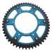 Supersprox - Steel & Aluminum Blue Stealth sprocket, 52T, Chain Size 520, RST-245-52-BLU Supersprox - Steel & Aluminum Blue Stealth sprocket, 52T, Chain Size 520, RST-245-52-BLU