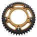 Supersprox - Steel & Aluminum Gold Stealth sprocket, 43T, Chain Size 530, RST-302-43-GLD Supersprox - Steel & Aluminum Gold Stealth sprocket, 43T, Chain Size 530, RST-302-43-GLD
