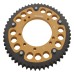 Supersprox - Steel & Aluminum Gold Stealth sprocket, 54T, Chain Size 420, RST-457-54-GLD Supersprox - Steel & Aluminum Gold Stealth sprocket, 54T, Chain Size 420, RST-457-54-GLD