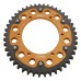 Supersprox - Steel & Aluminum Gold Stealth sprocket, 45T, Chain Size 520, RST-475-45-GLD Supersprox - Steel & Aluminum Gold Stealth sprocket, 45T, Chain Size 520, RST-475-45-GLD