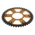 Supersprox - Steel & Aluminum Gold Stealth sprocket, 45T, Chain Size 520, RST-478-45-GLD Supersprox - Steel & Aluminum Gold Stealth sprocket, 45T, Chain Size 520, RST-478-45-GLD