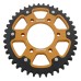 Supersprox - Steel & Aluminum Gold Stealth sprocket, 41T, Chain Size 530, RST-479-41-GLD Supersprox - Steel & Aluminum Gold Stealth sprocket, 41T, Chain Size 530, RST-479-41-GLD