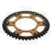 Supersprox - Steel & Aluminum Gold Stealth sprocket, 46T, Chain Size 530, RST-479-46-GLD Supersprox - Steel & Aluminum Gold Stealth sprocket, 46T, Chain Size 530, RST-479-46-GLD