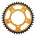 Supersprox - Steel & Aluminum Gold Stealth sprocket, 42T, Chain Size 530, RST-489-42-GLD Supersprox - Steel & Aluminum Gold Stealth sprocket, 42T, Chain Size 530, RST-489-42-GLD