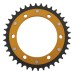 Supersprox - Steel & Aluminum Gold Stealth sprocket, 38T, Chain Size 530, RST-499-38-GLD Supersprox - Steel & Aluminum Gold Stealth sprocket, 38T, Chain Size 530, RST-499-38-GLD