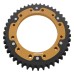 Supersprox - Steel & Aluminum Gold Stealth sprocket, 44T, Chain Size 525, RST-6-44-GLD Supersprox - Steel & Aluminum Gold Stealth sprocket, 44T, Chain Size 525, RST-6-44-GLD