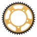 Supersprox - Steel & Aluminum Gold Stealth sprocket, 45T, Chain Size 525, RST-7-45-GLD Supersprox - Steel & Aluminum Gold Stealth sprocket, 45T, Chain Size 525, RST-7-45-GLD