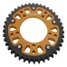 Supersprox - Steel & Aluminum Gold Stealth sprocket, 42T, Chain Size 525, RST-702-42-GLD Supersprox - Steel & Aluminum Gold Stealth sprocket, 42T, Chain Size 525, RST-702-42-GLD