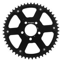 Supersprox - Steel & Aluminum Black Stealth sprocket, 51T, Chain Size 530, RST-7081-51-BLK