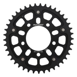 Supersprox - Steel & Aluminum Black Stealth sprocket, 41T, Chain Size 530, RST-7090-41-BLK