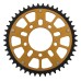 Supersprox - Steel & Aluminum Gold Stealth sprocket, 45T, Chain Size 525, RST-7092-45-GLD Supersprox - Steel & Aluminum Gold Stealth sprocket, 45T, Chain Size 525, RST-7092-45-GLD