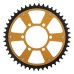 Supersprox - Steel & Aluminum Gold Stealth sprocket, 46T, Chain Size 520, RST-7094-46-GLD Supersprox - Steel & Aluminum Gold Stealth sprocket, 46T, Chain Size 520, RST-7094-46-GLD