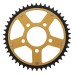 Supersprox - Steel & Aluminum Gold Stealth sprocket, 46T, Chain Size 520, RST-728-46-GLD Supersprox - Steel & Aluminum Gold Stealth sprocket, 46T, Chain Size 520, RST-728-46-GLD