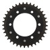 Supersprox - Steel & Aluminum Black Stealth sprocket, 37T, Chain Size 520, RST-735-37-BLK Supersprox - Steel & Aluminum Black Stealth sprocket, 37T, Chain Size 520, RST-735-37-BLK
