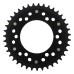 Supersprox - Steel & Aluminum Black Stealth sprocket, 39T, Chain Size 520, RST-735-39-BLK Supersprox - Steel & Aluminum Black Stealth sprocket, 39T, Chain Size 520, RST-735-39-BLK
