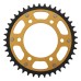 Supersprox - Steel & Aluminum Gold Stealth sprocket, 41T, Chain Size 520, RST-735-41-GLD Supersprox - Steel & Aluminum Gold Stealth sprocket, 41T, Chain Size 520, RST-735-41-GLD