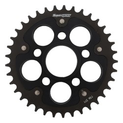 Supersprox - Steel & Aluminum Black Stealth sprocket, 37T, Chain Size 520, RST-736-37-BLK