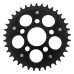 Supersprox - Steel & Aluminum Black Stealth sprocket, 37T, Chain Size 520, RST-736-37-BLK Supersprox - Steel & Aluminum Black Stealth sprocket, 37T, Chain Size 520, RST-736-37-BLK