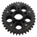 Supersprox - Steel & Aluminum Black Stealth sprocket, 37T, Chain Size 520, RST-736-37-BLK Supersprox - Steel & Aluminum Black Stealth sprocket, 37T, Chain Size 520, RST-736-37-BLK