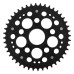 Supersprox - Steel & Aluminum Black Stealth sprocket, 44T, Chain Size 525, RST-736525-44-BLK Supersprox - Steel & Aluminum Black Stealth sprocket, 44T, Chain Size 525, RST-736525-44-BLK