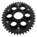 Supersprox - Steel & Aluminum Black Stealth sprocket, 39T, Chain Size 520, RST-737-39-BLK Supersprox - Steel & Aluminum Black Stealth sprocket, 39T, Chain Size 520, RST-737-39-BLK