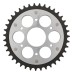 Supersprox - Steel & Aluminum Sliver Stealth sprocket, 39T, Chain Size 520, RST-737-39-SLV Supersprox - Steel & Aluminum Sliver Stealth sprocket, 39T, Chain Size 520, RST-737-39-SLV