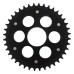 Supersprox - Steel & Aluminum Black Stealth sprocket, 40T, Chain Size 520, RST-737-40-BLK Supersprox - Steel & Aluminum Black Stealth sprocket, 40T, Chain Size 520, RST-737-40-BLK
