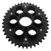 Supersprox - Steel & Aluminum Black Stealth sprocket, 40T, Chain Size 520, RST-737-40-BLK Supersprox - Steel & Aluminum Black Stealth sprocket, 40T, Chain Size 520, RST-737-40-BLK