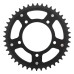 Supersprox - Steel & Aluminum Black Stealth sprocket, 44T, Chain Size 520, RST-743-44-BLK Supersprox - Steel & Aluminum Black Stealth sprocket, 44T, Chain Size 520, RST-743-44-BLK