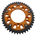 Supersprox - Steel & Aluminum Gold Stealth sprocket, 42T, Chain Size 525, RST-744-42-GLD Supersprox - Steel & Aluminum Gold Stealth sprocket, 42T, Chain Size 525, RST-744-42-GLD