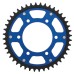 Supersprox - Steel & Aluminum Blue Stealth sprocket, 44T, Chain Size 525, RST-745-44-BLU Supersprox - Steel & Aluminum Blue Stealth sprocket, 44T, Chain Size 525, RST-745-44-BLU