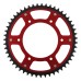 Supersprox - Steel & Aluminum Red Stealth sprocket, 51T, Chain Size 520, RST-8000-51-RED Supersprox - Steel & Aluminum Red Stealth sprocket, 51T, Chain Size 520, RST-8000-51-RED
