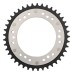 Supersprox - Steel & Aluminum Sliver Stealth sprocket, 41T, Chain Size 520, RST-808-41-SLV Supersprox - Steel & Aluminum Sliver Stealth sprocket, 41T, Chain Size 520, RST-808-41-SLV