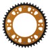Supersprox - Steel & Aluminum Gold Stealth sprocket, 46T, Chain Size 520, RST-808-46-GLD Supersprox - Steel & Aluminum Gold Stealth sprocket, 46T, Chain Size 520, RST-808-46-GLD