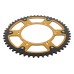 Supersprox - Steel & Aluminum Gold Stealth sprocket, 51T, Chain Size 520, RST-808-51-GLD Supersprox - Steel & Aluminum Gold Stealth sprocket, 51T, Chain Size 520, RST-808-51-GLD
