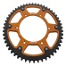 Supersprox - Steel & Aluminum Gold Stealth sprocket, 52T, Chain Size 520, RST-808-52-GLD Supersprox - Steel & Aluminum Gold Stealth sprocket, 52T, Chain Size 520, RST-808-52-GLD