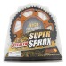 Supersprox - Steel & Aluminum Gold Stealth sprocket, 52T, Chain Size 520, RST-808-52-GLD Supersprox - Steel & Aluminum Gold Stealth sprocket, 52T, Chain Size 520, RST-808-52-GLD