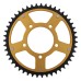 Supersprox - Steel & Aluminum Gold Stealth sprocket, 47T, Chain Size 520, RST-823-47-GLD Supersprox - Steel & Aluminum Gold Stealth sprocket, 47T, Chain Size 520, RST-823-47-GLD