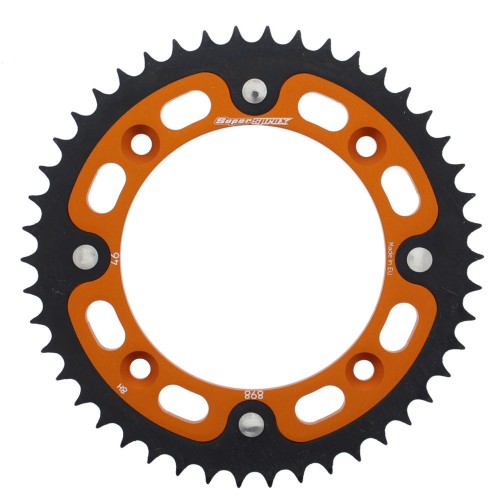 Supersprox Stealth Sprocket Orange 46T-RST-898-46-ORG for KTM SX 85 2003-2019