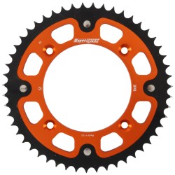 Supersprox Stealth Sprocket Orange 51T-RST-898-51-ORG for KTM SX 85 2003-2019