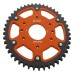 Supersprox - Steel & Aluminum Orange Stealth sprocket, 46T, Chain Size 520, RST-905-46-ORG Supersprox - Steel & Aluminum Orange Stealth sprocket, 46T, Chain Size 520, RST-905-46-ORG