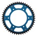 Supersprox - Steel & Aluminum Blue Stealth sprocket, 49T, Chain Size 520, RST-990-49-BLU Supersprox - Steel & Aluminum Blue Stealth sprocket, 49T, Chain Size 520, RST-990-49-BLU