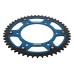 Supersprox - Steel & Aluminum Blue Stealth sprocket, 49T, Chain Size 520, RST-990-49-BLU Supersprox - Steel & Aluminum Blue Stealth sprocket, 49T, Chain Size 520, RST-990-49-BLU