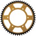 Supersprox - Steel & Aluminum Gold Stealth sprocket, 52T, Chain Size 520, RST-990-52-GLD Supersprox - Steel & Aluminum Gold Stealth sprocket, 52T, Chain Size 520, RST-990-52-GLD