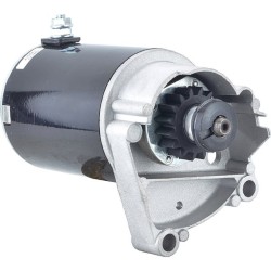 Starter for Briggs V Twin 393017, 394674, 394808 435307 with Free Gear SBS0008K